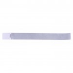 Pulsera de tyvek ideal para festivales resistente al agua color plateado vista 1