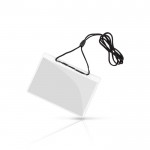 Identificador con cuerda ajustable para colgar 10.3x6.6cm vista 3
