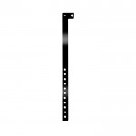 Pulsera fina de vinilo identificativa para festivales y fiestas color negro vista 11