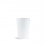 Vaso reutilizable de plástico hecho en Europa con capacidad 280ml color translúcido