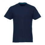 Camisetas impresas poliéster reciclado 160 g/m2 color azul oscuro