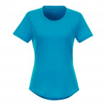 Camisetas mujer recicladas merchandising color azul
