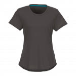 Camisetas mujer recicladas promocionales color gris oscuro