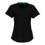 Camisetas recicladas mujer publicitarias color negro