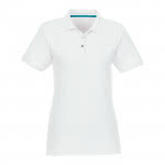 Polo mujer sostenible 220 g/m2 color blanco