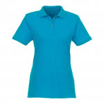 Polo mujer sostenible 220 g/m2 color azul
