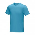Camiseta hombre algodón orgánico GOTS 160 g/m2 Elevate NXT color azul