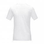 Camiseta mujer algodón orgánico GOTS 160 g/m2 Elevate NXT color blanco segunda vista trasera