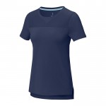 Camiseta sostenible mujer 160 g/m2 color azul marino