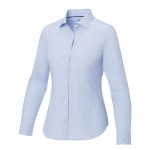 Camisa sostenible mujer 121 g/m2 color azul claro
