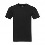 Camiseta unisex de algodón y poliéster reciclado 160 g/m2 Elevate NXT segunda vista frontal