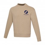 Jersey unisex de poliéster y algodón reciclado de 280 g/m2 Elevate NXT vista impresión serigrafía