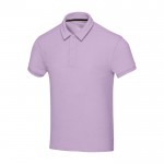 Polo unisex de rizo con tacto ultra suave 230 g/m2 Elevate NXT color lila