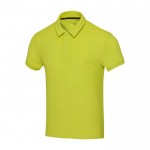 Polo unisex de rizo con tacto ultra suave 230 g/m2 Elevate NXT color verde lima