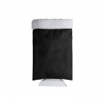 Rascador de hielo con manopla de protección de poliéster color negro primera vista
