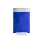 Rascador de hielo con manopla de protección de poliéster color azul primera vista