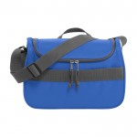 Bolsa nevera de poliéster con asa de transporte ajustable color azul ultramarino primera vista