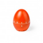 Temporizador personalizado forma de huevo color naranja