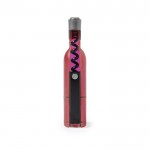 Sacacorchos magnético en forma de botella de vino con abridor color rosa octava vista