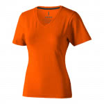 Camisetas mujer serigrafiadas color naranja