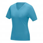 Camisetas eco mujer impresas color azul