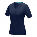Camisetas eco mujer merchandising color azul oscuro