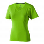 Camisetas eco mujer con logotipo color verde