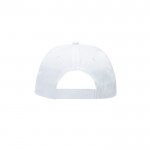Gorra de algodón y poliéster con cierre de velcro 125 g/m2