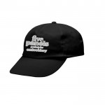 Gorra de algodón y poliéster con cierre de velcro 125 g/m2 vista con logo impreso