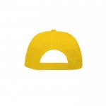 Gorra de algodón y poliéster con cierre de velcro 125 g/m2 vista 2
