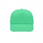 Gorra de algodón y poliéster con cierre de velcro 125 g/m2 vista 1