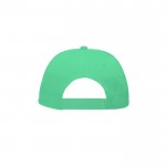 Gorra de algodón y poliéster con cierre de velcro 125 g/m2 vista 2