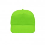Gorra de algodón y poliéster con cierre de velcro 125 g/m2 vista 1