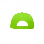 Gorra de algodón y poliéster con cierre de velcro 125 g/m2 vista 2