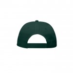 Gorra de algodón y poliéster con cierre de velcro 125 g/m2 vista 2