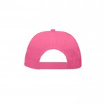 Gorra de algodón y poliéster con cierre de velcro 125 g/m2 vista 2