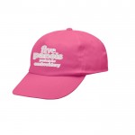 Gorra de algodón y poliéster con cierre de velcro 125 g/m2 vista con logo impreso