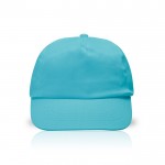 Gorra de algodón y poliéster con cierre de velcro 125 g/m2