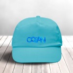Gorra de algodón y poliéster con cierre de velcro 125 g/m2 vista detalle 1