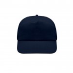 Gorra de algodón y poliéster con cierre de velcro 125 g/m2 vista 1