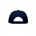 Gorra de algodón y poliéster con cierre de velcro 125 g/m2 vista 2