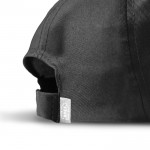 Gorra de algodón y poliéster con cierre de velcro 125 g/m2