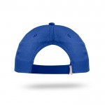 Gorra de algodón y poliéster con cierre de velcro 125 g/m2 vista detalle 2