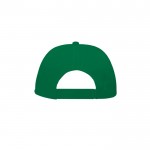 Gorra de algodón y poliéster con cierre de velcro 125 g/m2 vista 2