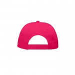 Gorra de algodón y poliéster con cierre de velcro 125 g/m2 vista 2