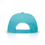 Gorra de algodón y poliéster con cierre de velcro 125 g/m2 vista detalle 2