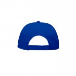 Gorra de algodón y poliéster con cierre de velcro 125 g/m2 vista 2