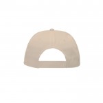Gorra de algodón y poliéster con cierre de velcro 125 g/m2 vista 2