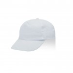Gorra de algodón y poliéster con cierre de velcro 125 g/m2