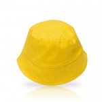 Gorro de algodón ideal para niños en varios colores 155 g/m2 color amarillo